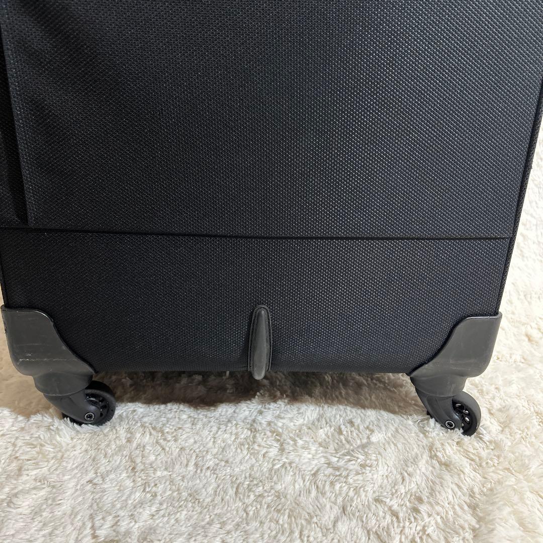 【美品】PLUS ONE LUGGAGE 縦型ソフトキャリー　60L