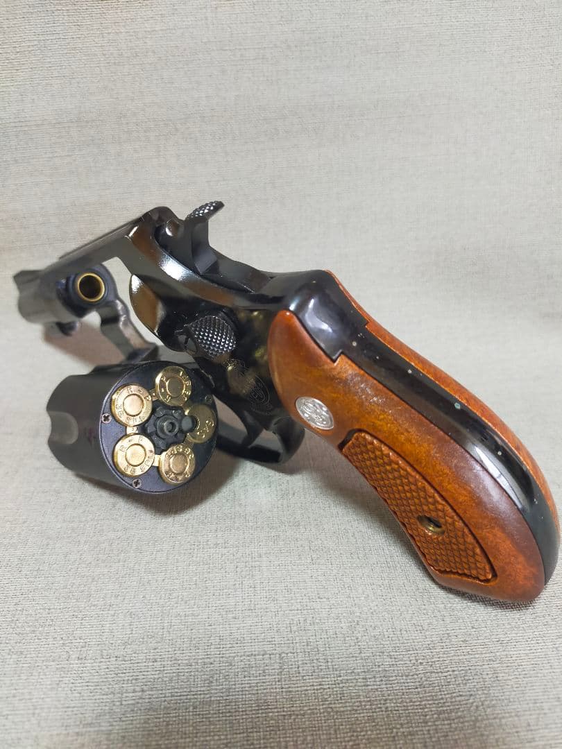【絶版品】タナカ S＆W M36 スチールフィニッシュ ガスガン