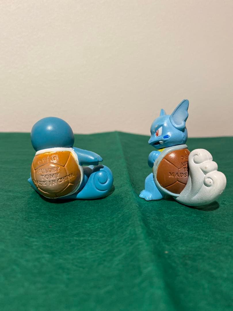 ポケモン モンコレ 初期 ゼニガメ　カメール　ポーズ違い　レア