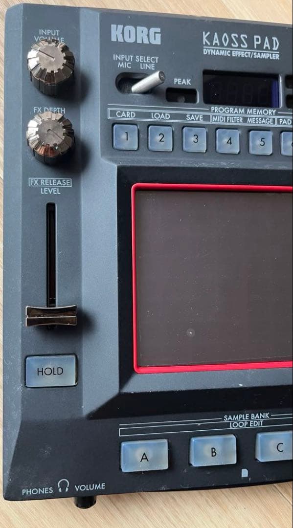 KORG コルグ KAOSS PAD KP3+ カオス パッド エフェクター