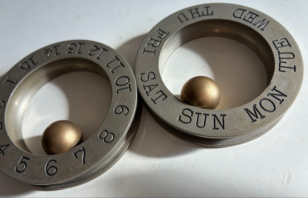 万年カレンダー (WAKOの刻印)