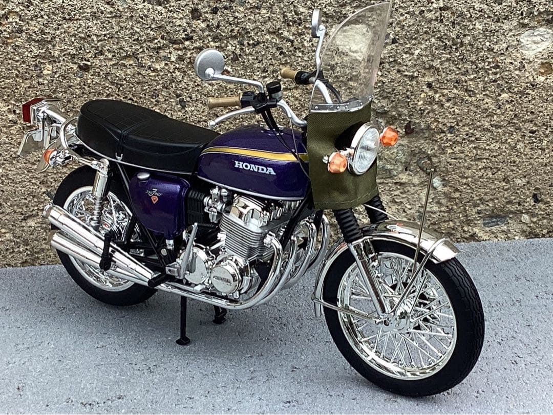 バイクプラモデル　族車　アオシマ1/12 (ジャンク品)