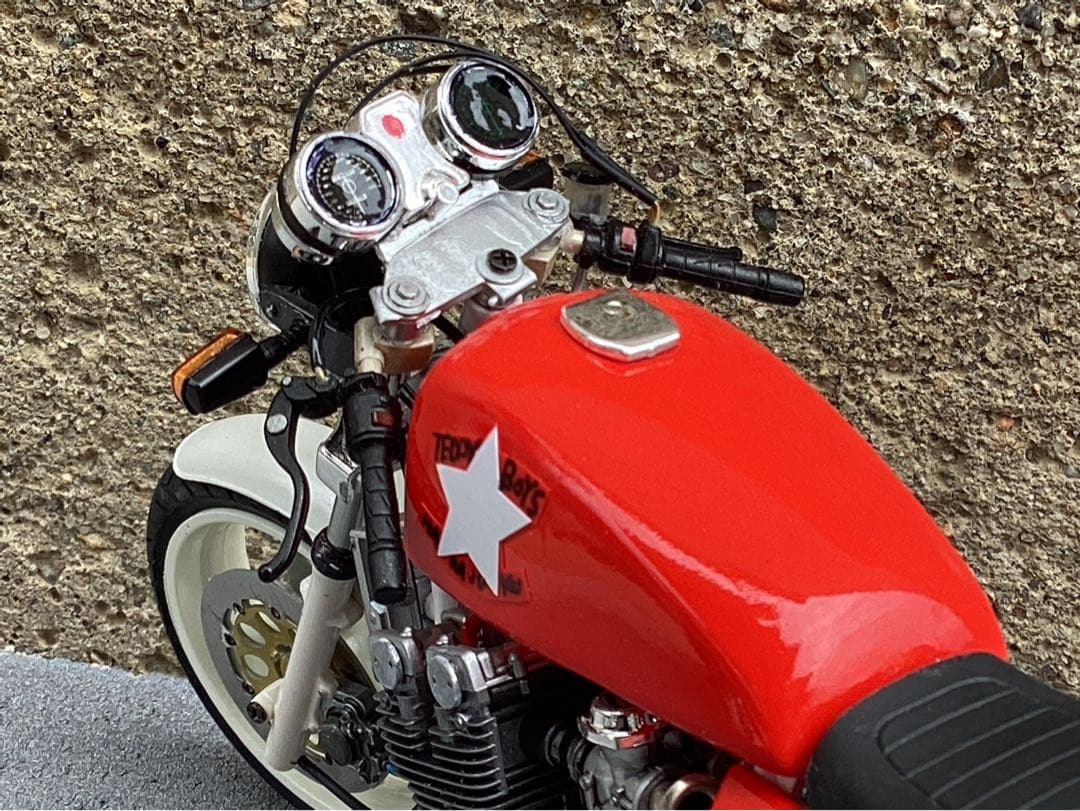 バイクプラモデル　族車　アオシマ1/12 (ジャンク品)