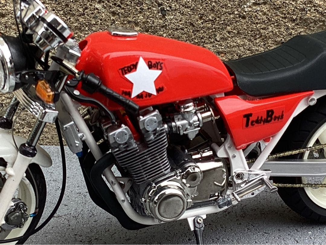 バイクプラモデル　族車　アオシマ1/12 (ジャンク品)
