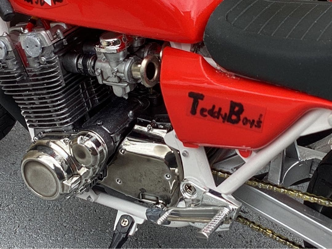 バイクプラモデル　族車　アオシマ1/12 (ジャンク品)