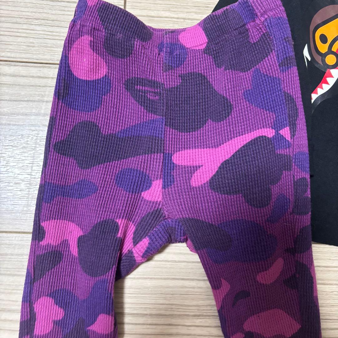 アベイジングエイプ Tシャツ・迷彩レギンス・靴下セット