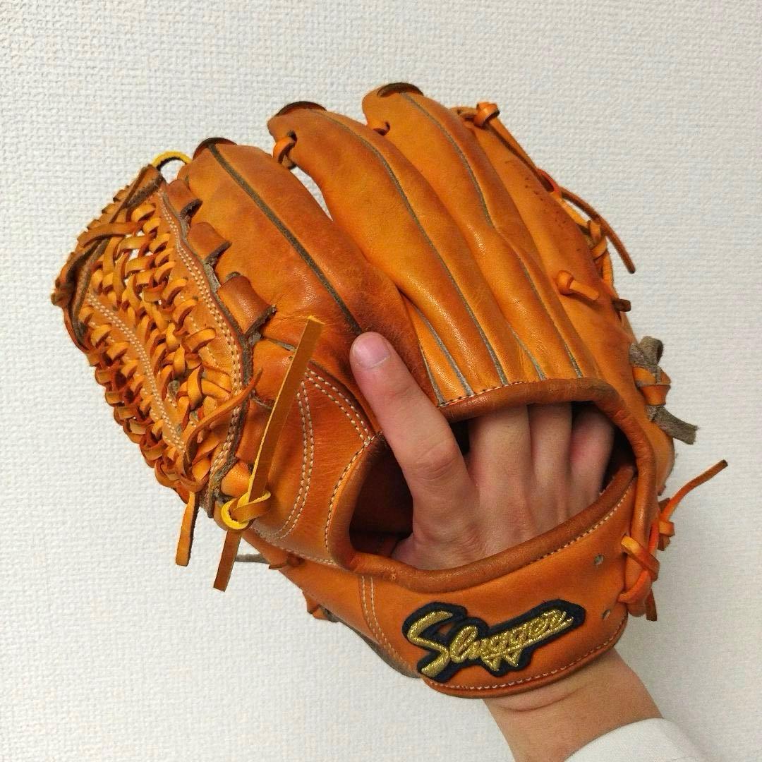 163 スラッガー 型抜群 即戦力 硬式 オールラウンド グローブ