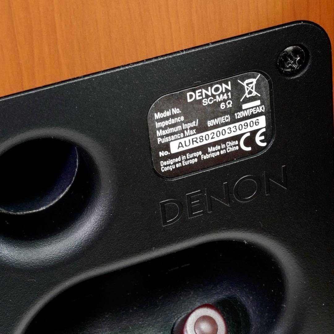 デノン DENON スピーカー Mシリーズ チェリー ペア SC-M41