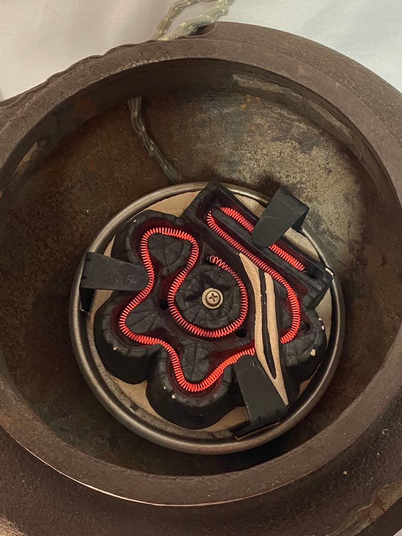 2727❣️ 茶道　茶釜　風炉　電熱器　セット