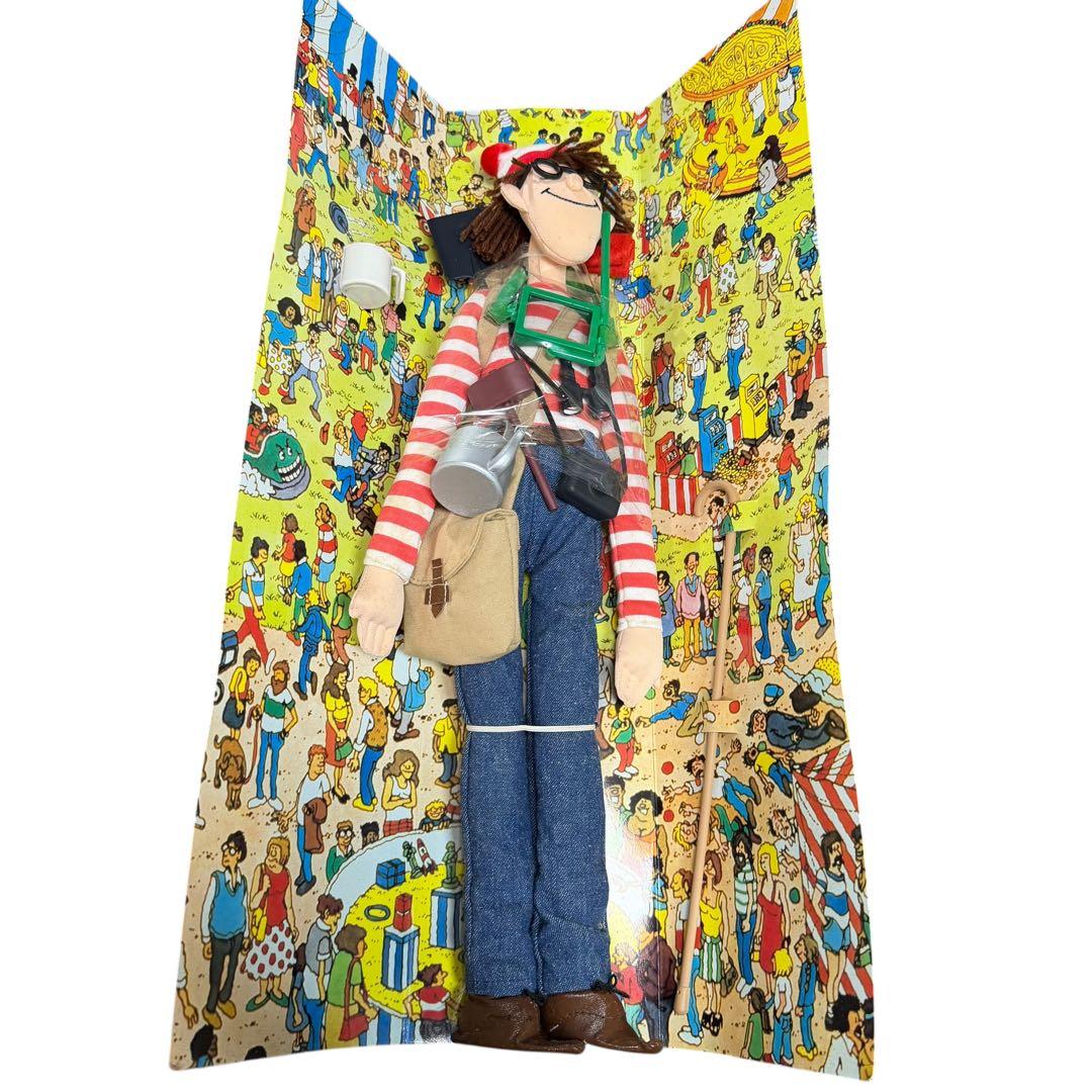 激レア 1991年 Where's Wally Now? フィギュア 50cm