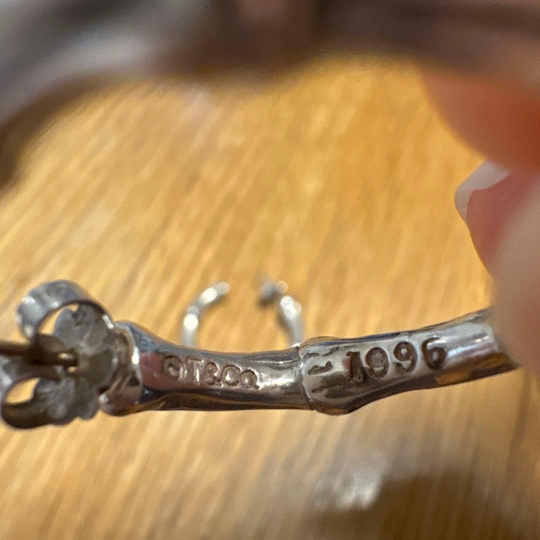 最終価格　Tiffany & Co シルバー　バンブー　ピアス