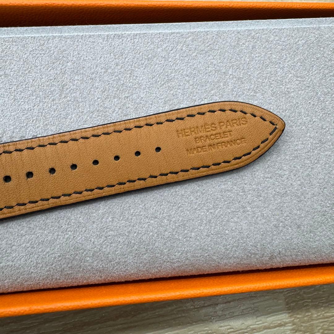 2166 Apple Watch エルメス　インディゴ　ドゥブルトゥール　二重