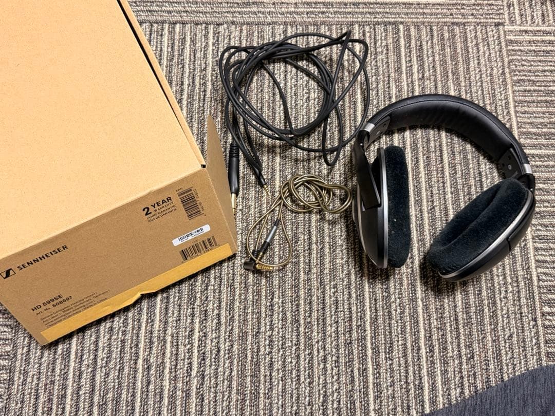 Sennheiser HD 599 SE ヘッドホン 元箱付き
