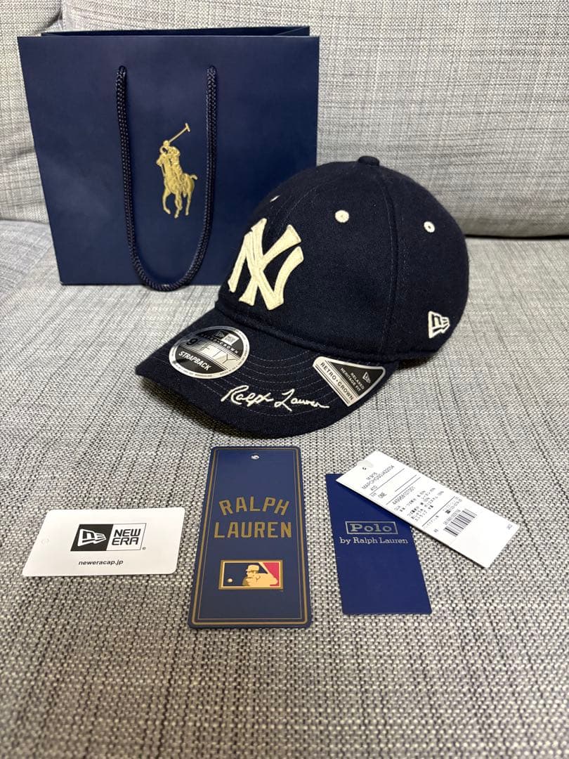 POLO RALPH LAUREN NEW ERA クーパーズタウン キャップ