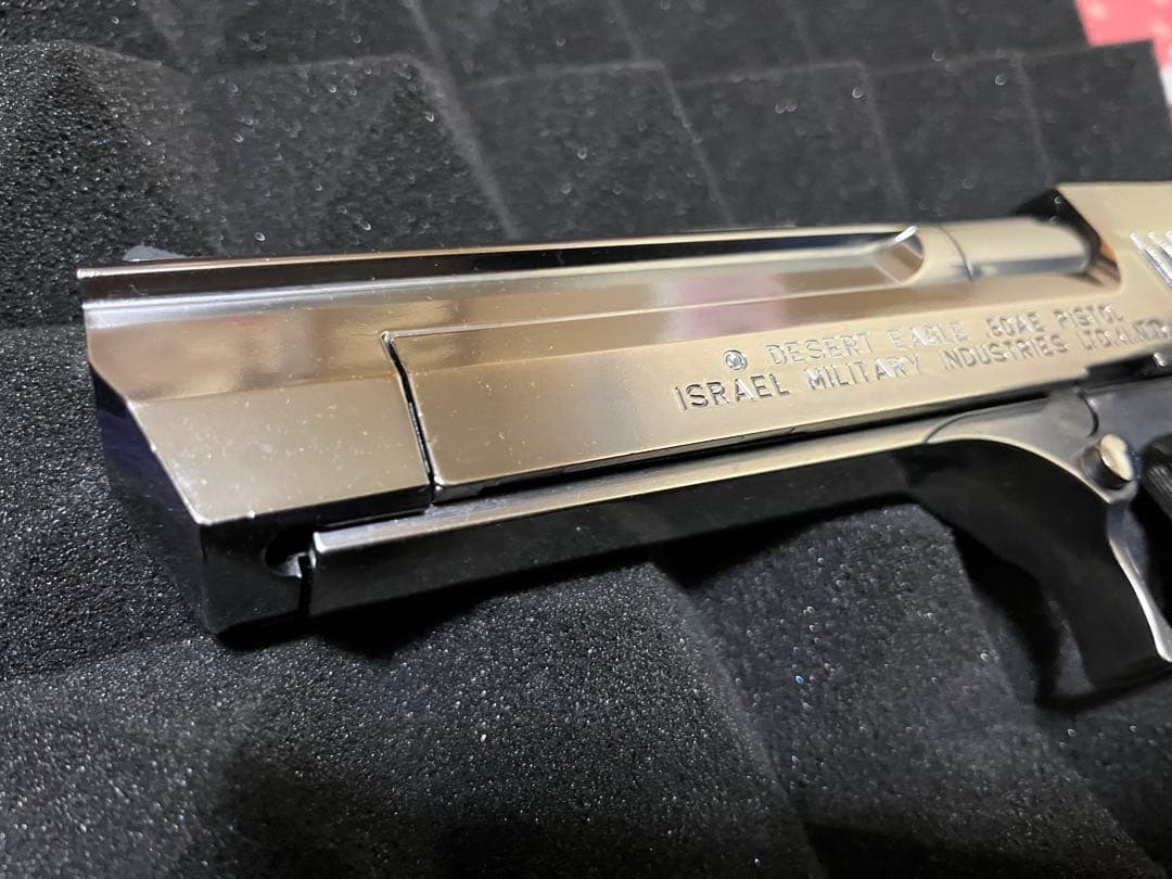 デザートイーグル .50AE ステンレス　ガスガン