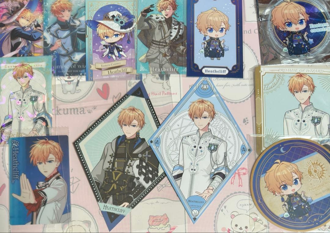 魔法使いの約束　まほやく　ヒースクリフ　缶バッジ　アクスタ　ポスカ　カード