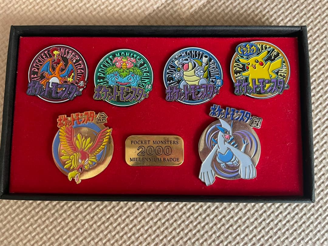 ポケットモンスター ミレニアムバッジ 6個セット