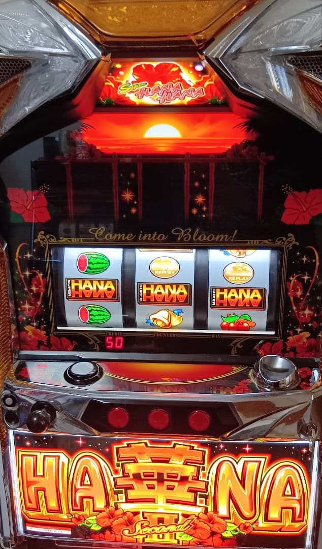 送料無料！スーパーハナハナ2-30実機不要機付き　パイオニア