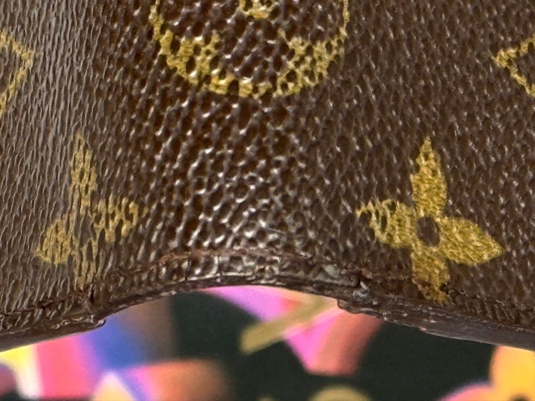 ルイヴィトン　モノグラム　ポルトモネ・ビエ　ヴィエノワ　がま口付き財布