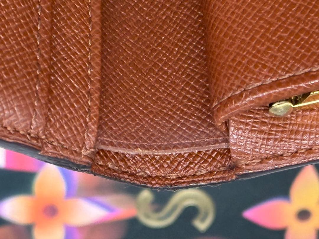 ルイヴィトン　モノグラム　ポルトモネ・ビエ　ヴィエノワ　がま口付き財布