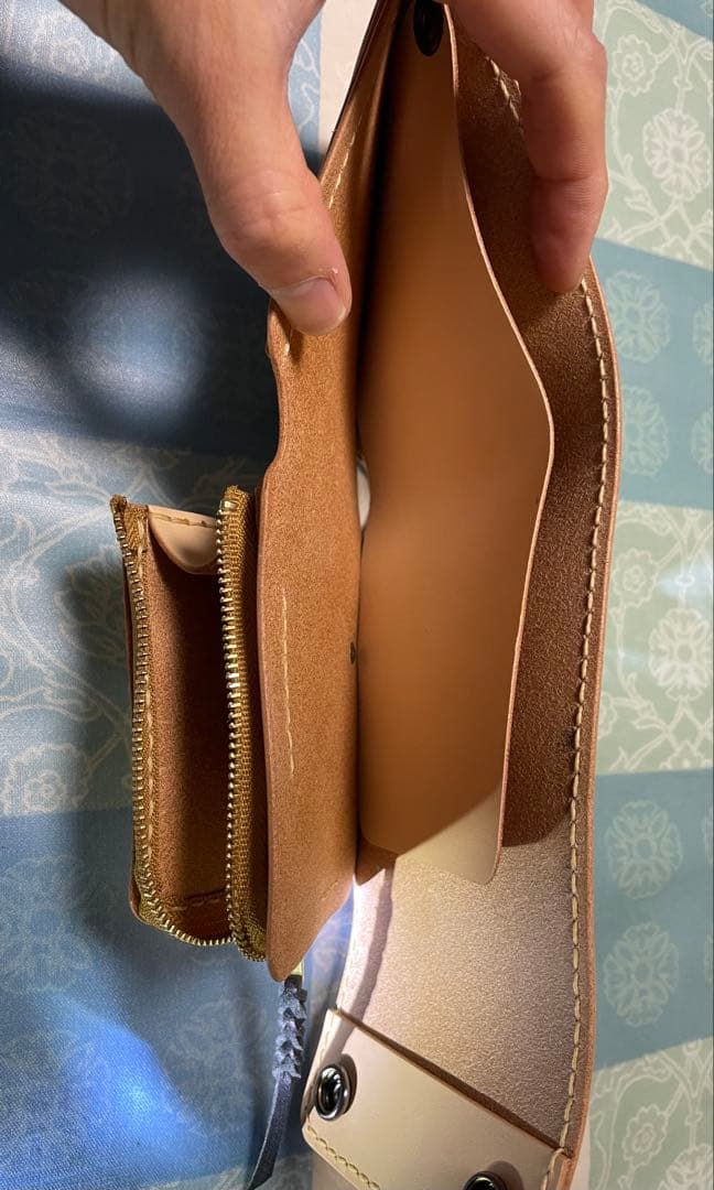 トラッカーウォレット　part5 ミドルサイズ　ミドルウォレット　黒　本革