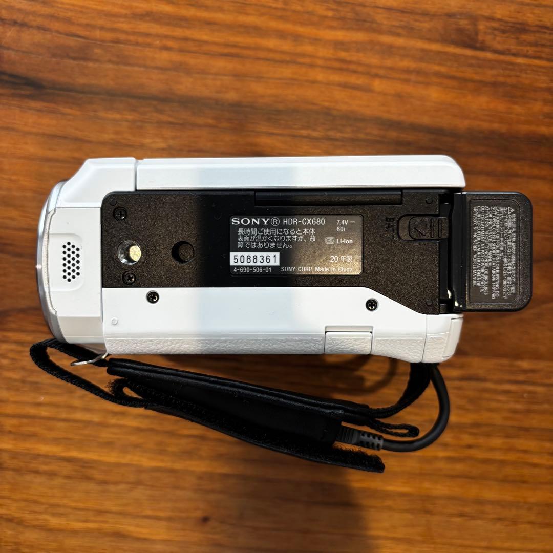 【未使用に近い】【SONY】ハンディカメラ HDR-CX680