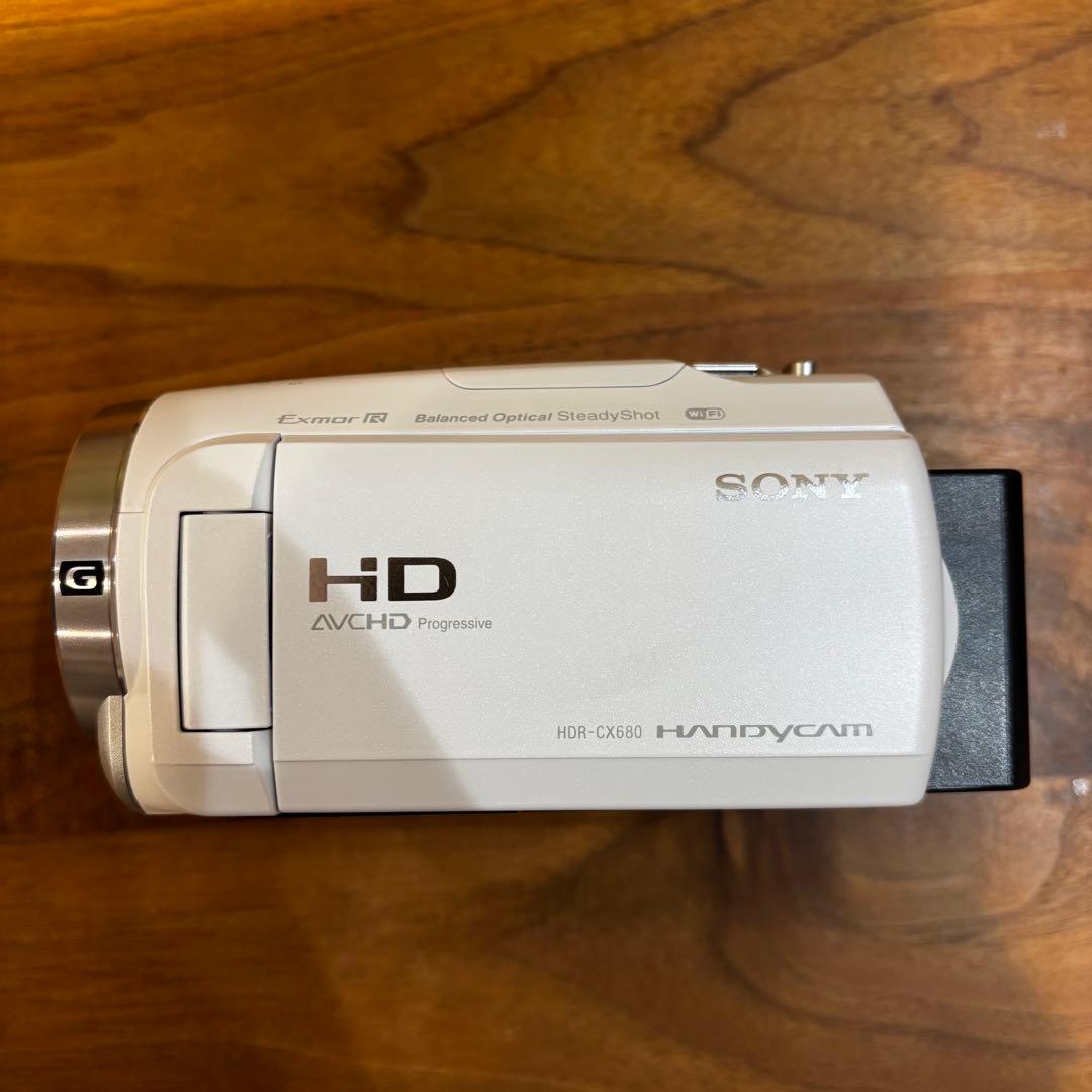 【未使用に近い】【SONY】ハンディカメラ HDR-CX680