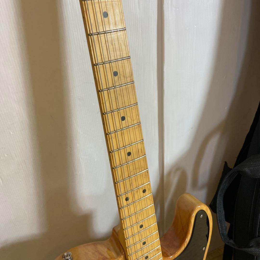 ノーブランド　テレキャスタータイプ エレキギター ギターケース付き