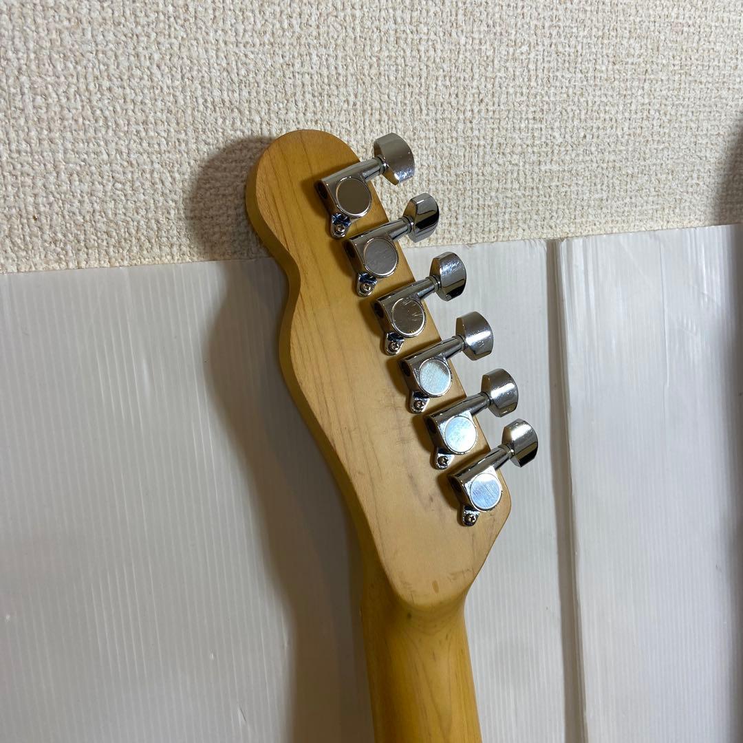 ノーブランド　テレキャスタータイプ エレキギター ギターケース付き