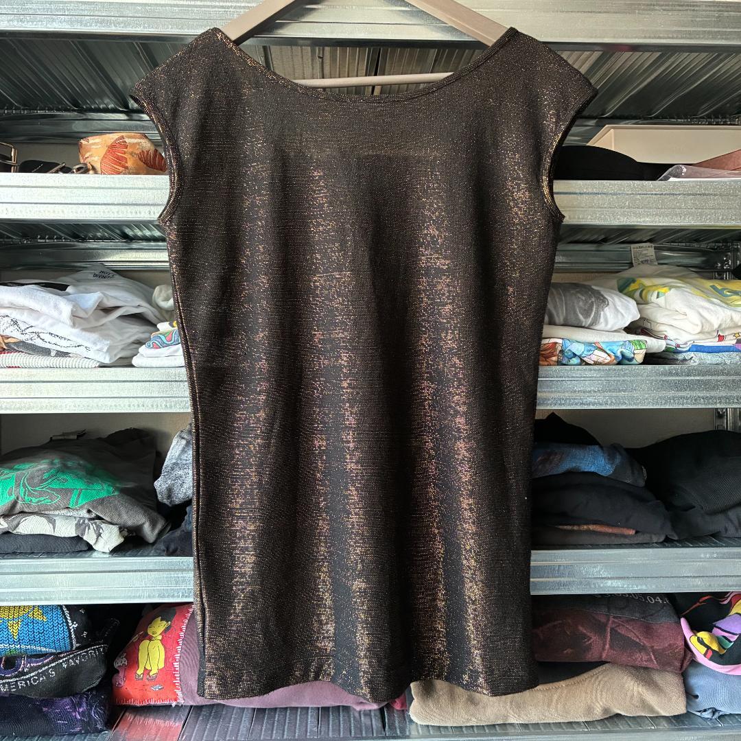 DRIES VAN NOTEN ラメタンクトップ　S