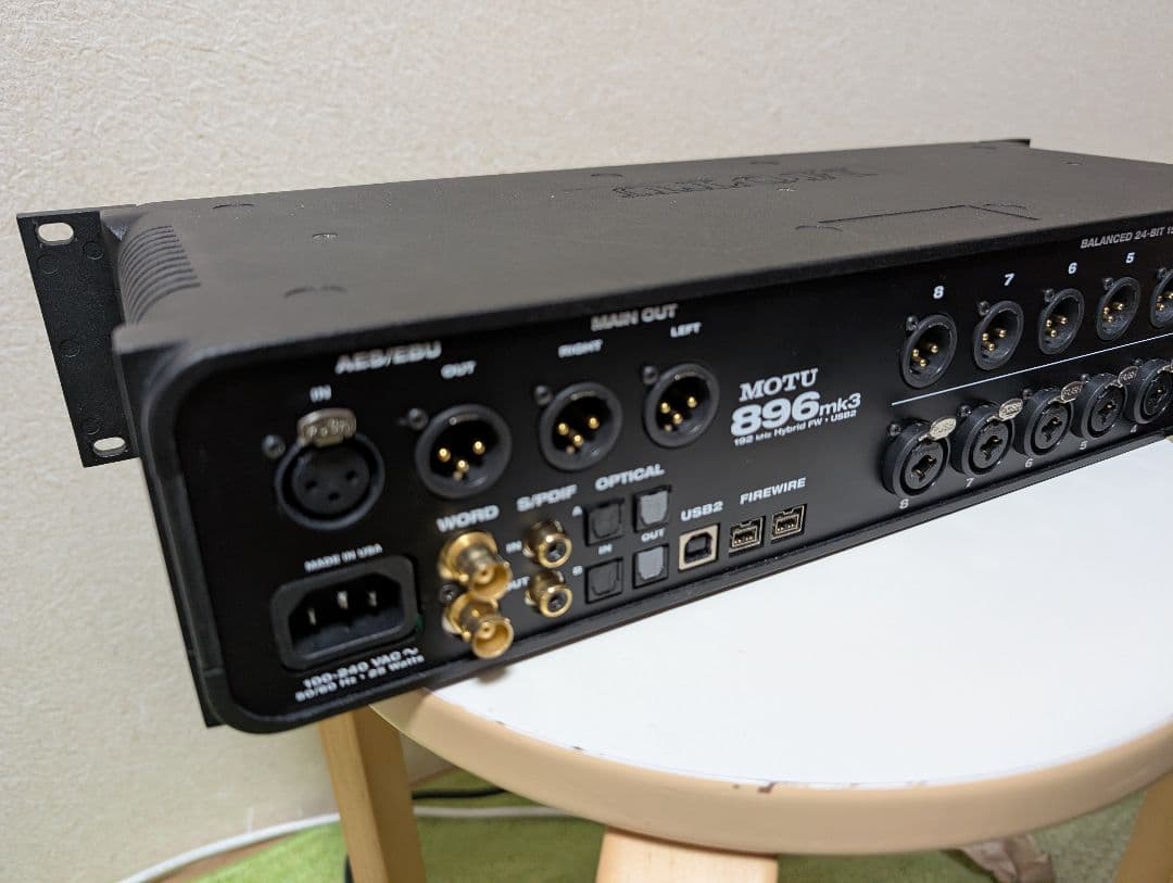MOTU 896mk3 Hybrid オーディオインターフェイス