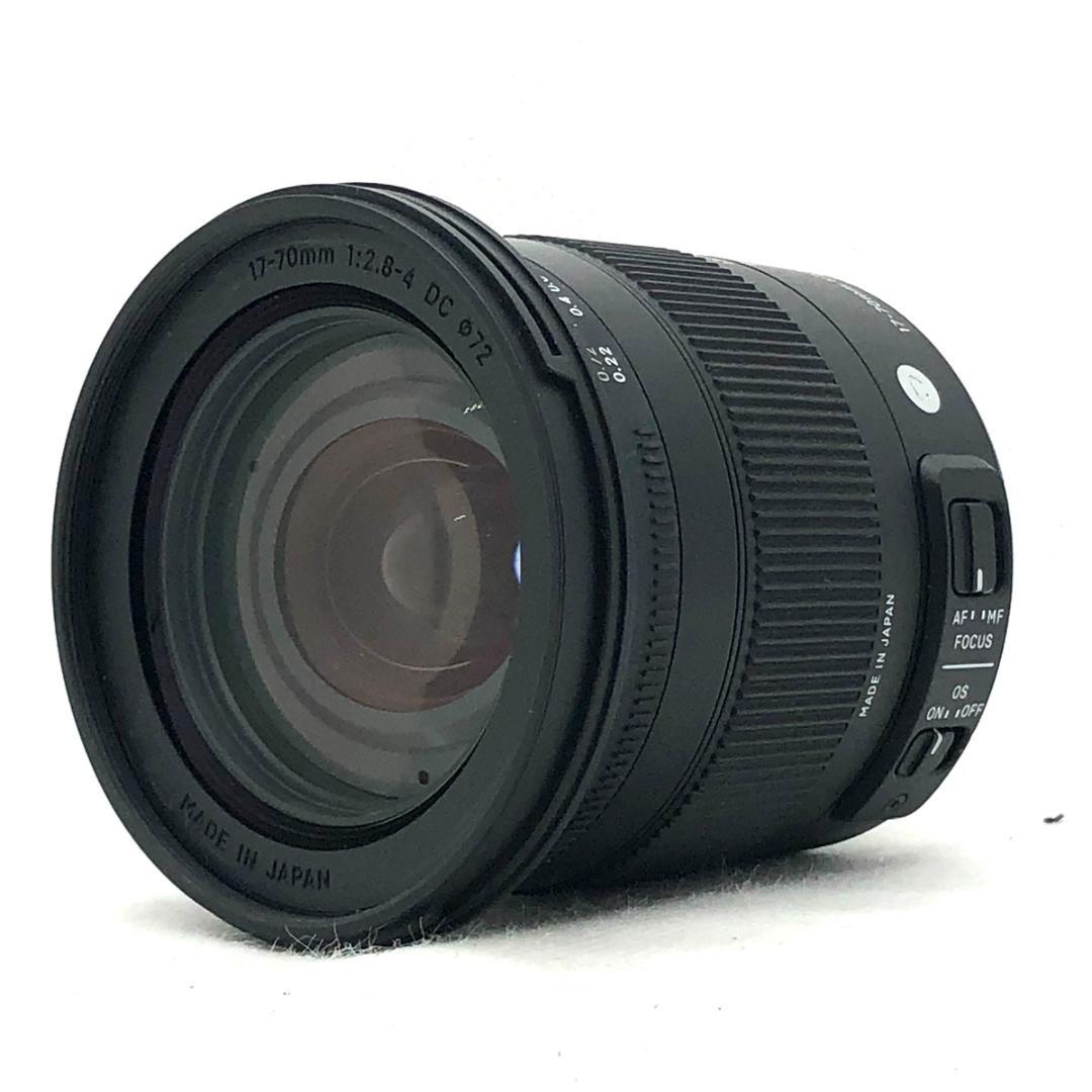【C7112】美品 SIGMA Canon 17-70mm F2.8-4 DC