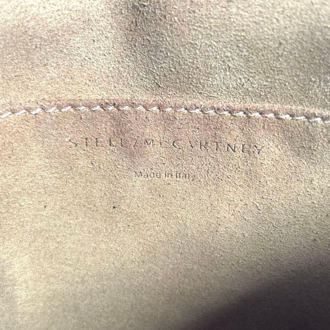 ステラマッカートニー　ショルダーバッグ　サークルロゴ　黒　カメラバッグK1486