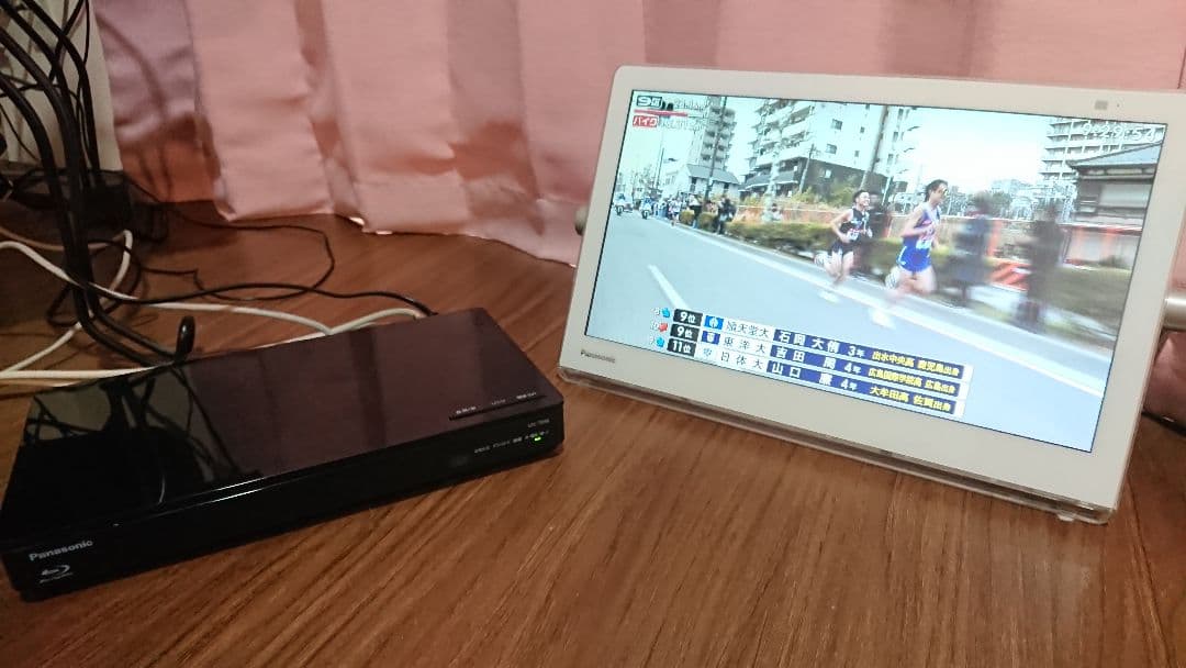 Panasonic ポータブル 液晶テレビ UN-TD9S ✩リモコン付き