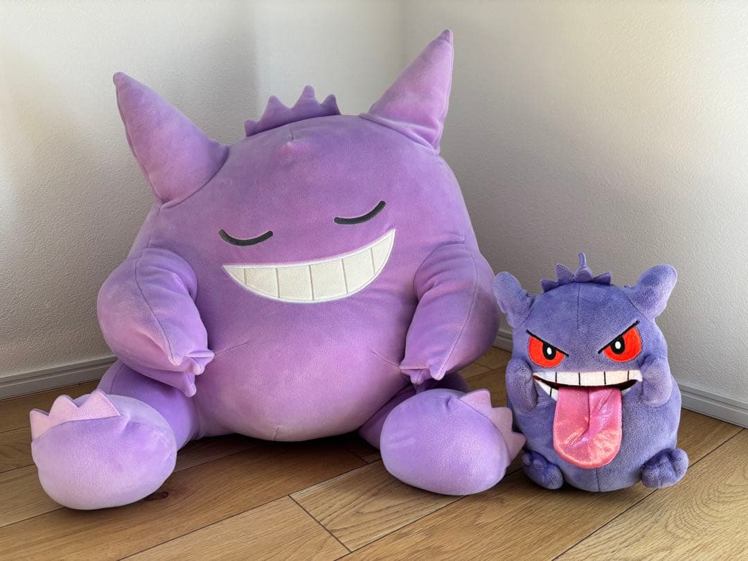 【ゲンガーのおまけつき】ポケモン ゲンガー すやすやフレンズ 特大ぬいぐるみ