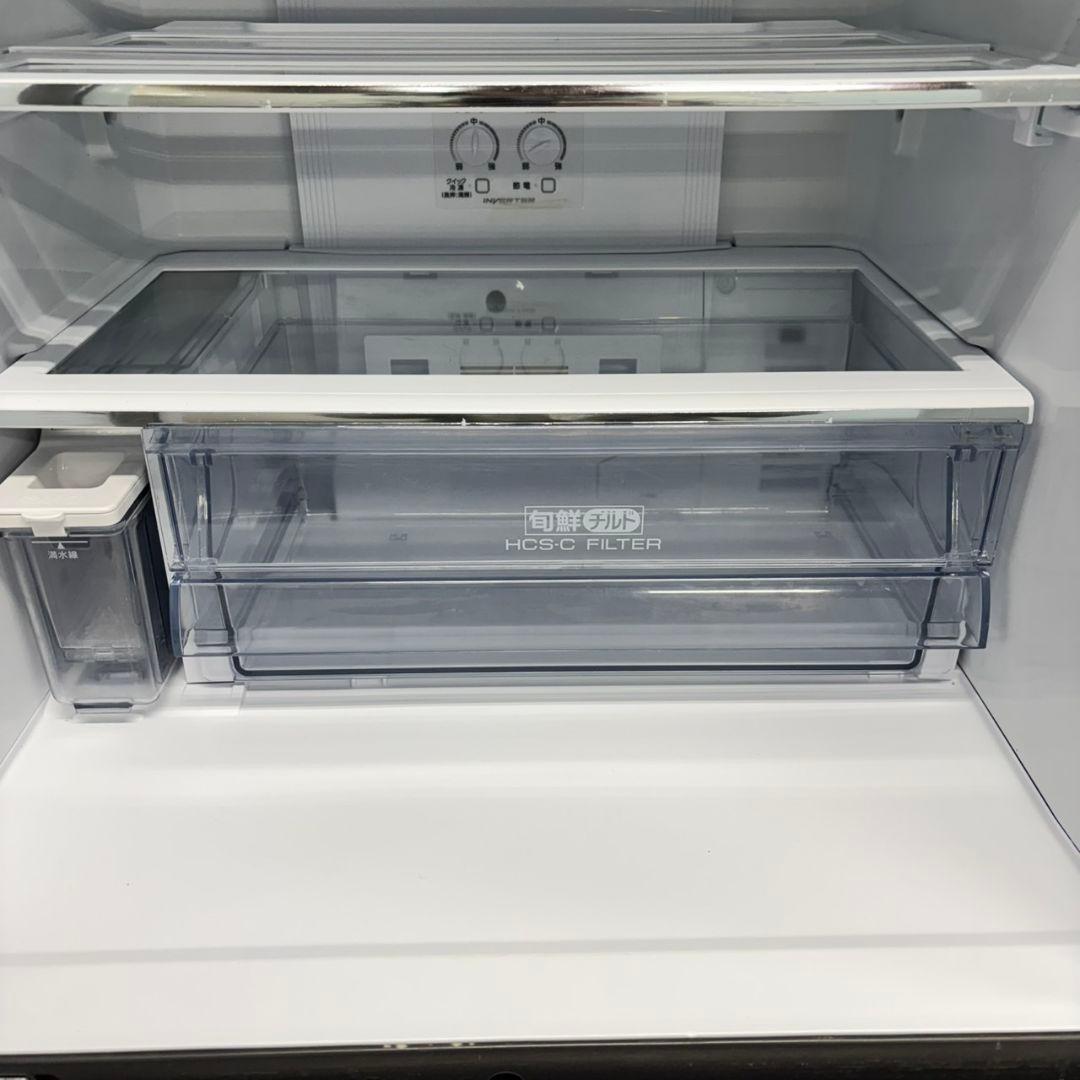 521 AQUA 大型冷蔵庫 300L強 小型　家庭用 左開き 自動製氷