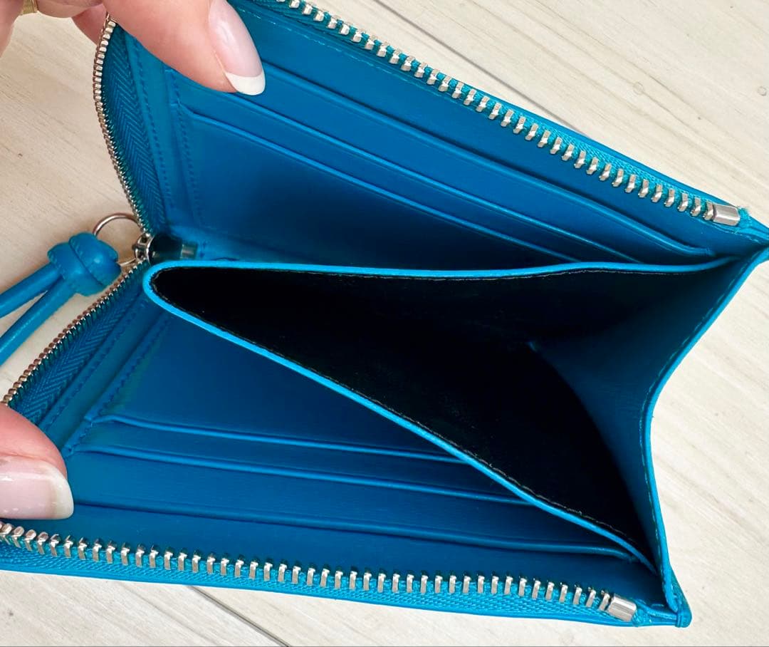 JIL SANDER 青 レザー ケース