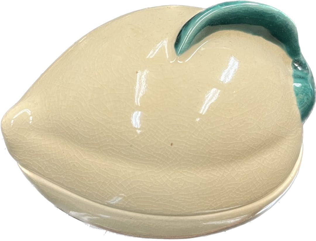 香合　桃　茶道具