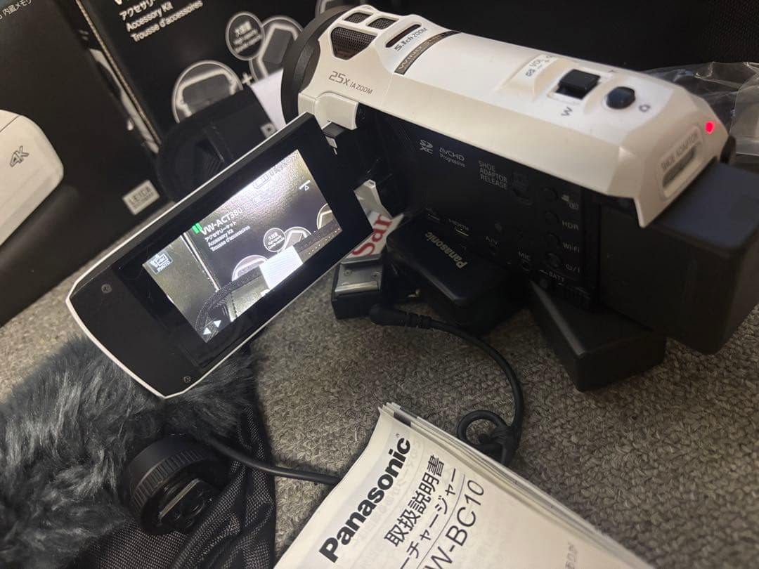 Panasonic VX990M 4Kビデオカメラ 本体セット