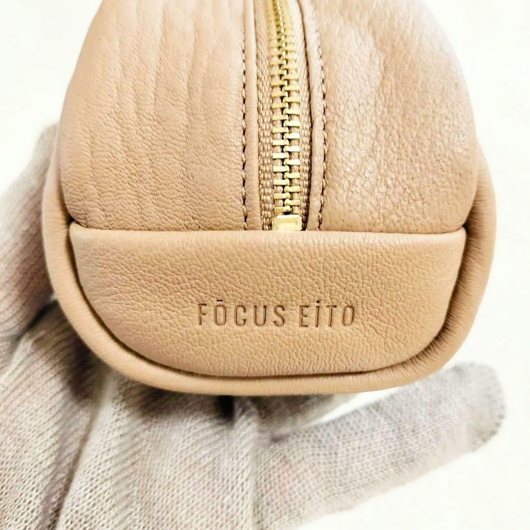 新品★FOCUS EITO ペンケース ジビエレザー ヘーゼル 完売品
