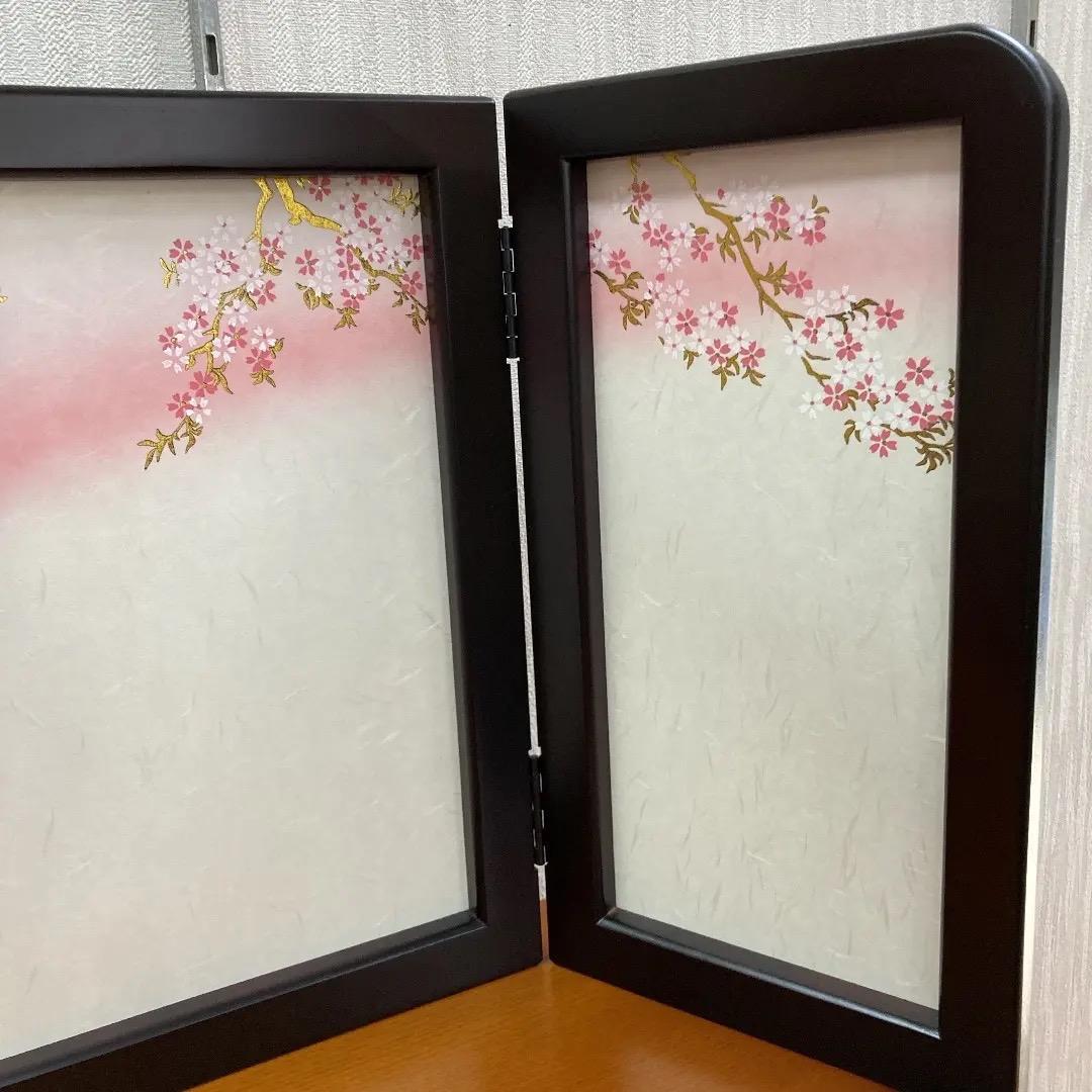 D3 木製三段　雛人形三段飾り　3月台屏風のみ　台巾75㎝位　ひな人形三段