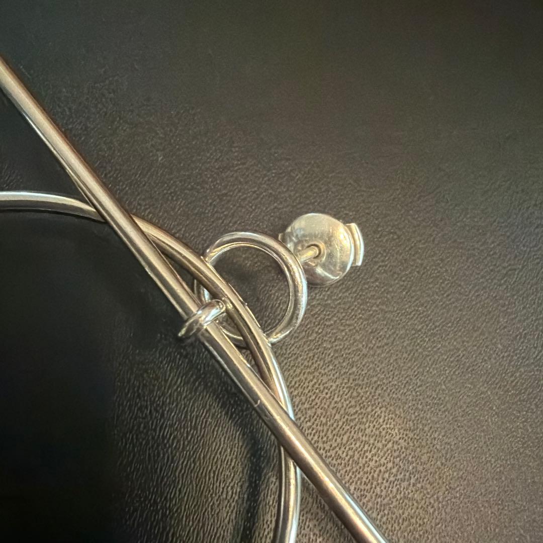 Hermès フープピアス