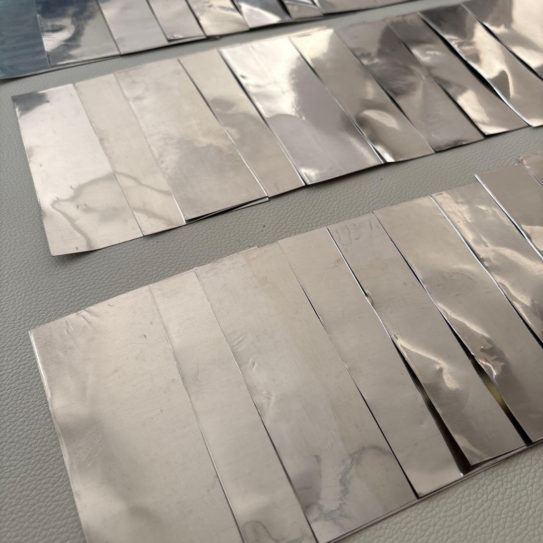 メタルエンボッシングピューターシート11.5×10cm計30枚