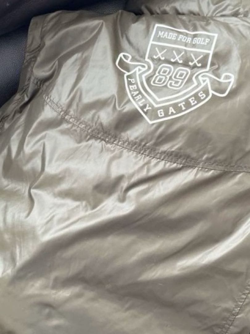 PEARLY GATES ダウンジャケット リバーシブル4way チェック柄