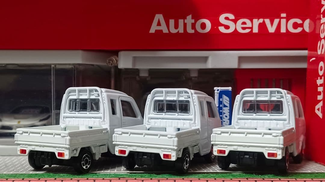 【なし様☆専用車】□改造□トミカ□カスタム□ミニカー□スズキ□スーパーキャリイ□