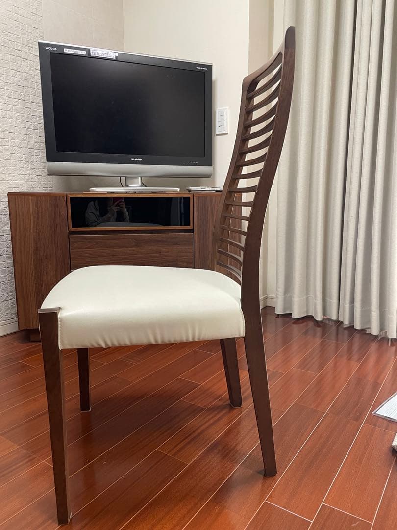 【伊勢原様】ホワイト天板ダイニングテーブルセット