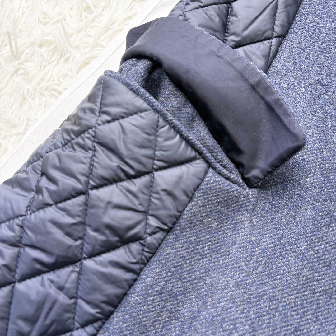 ポールスミス ダウンコート チェスターコート　キルティング 異素材 軽量