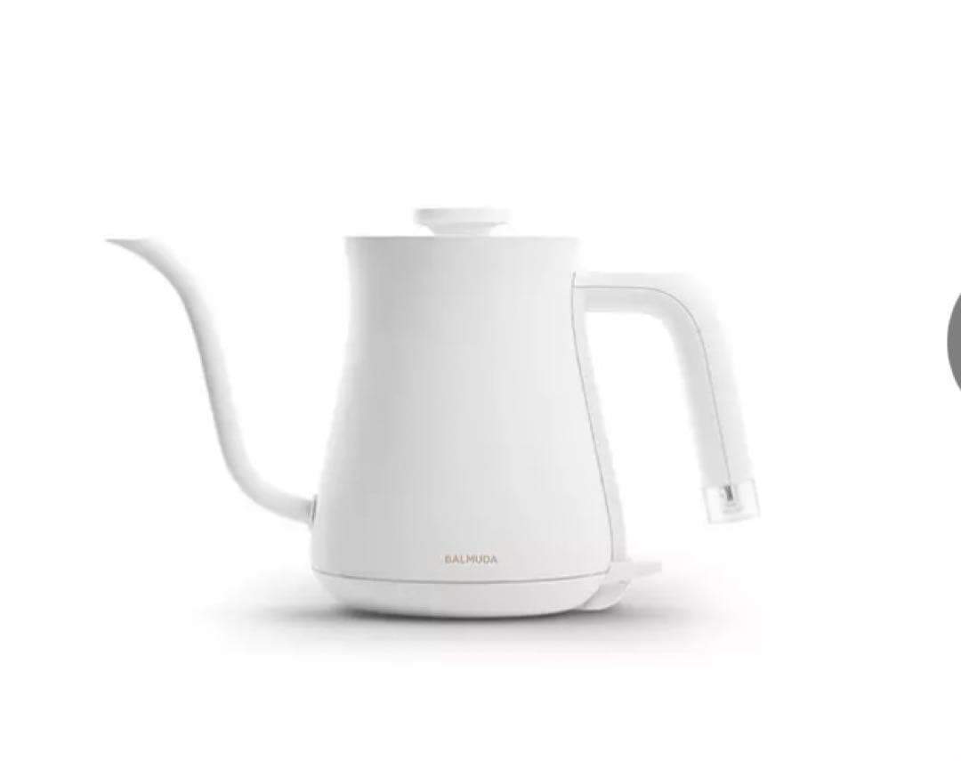 【(^^)】美しい電気ケトル　BALMUDA The Pot（白）
