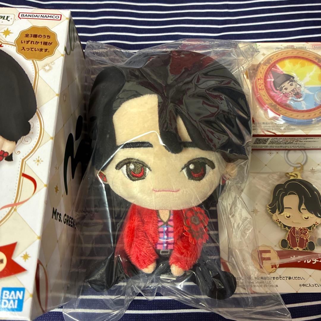 Mrs.GREENAPPLE 一番くじ　ABC ぬいぐるみ　大森元貴　セミコンプ