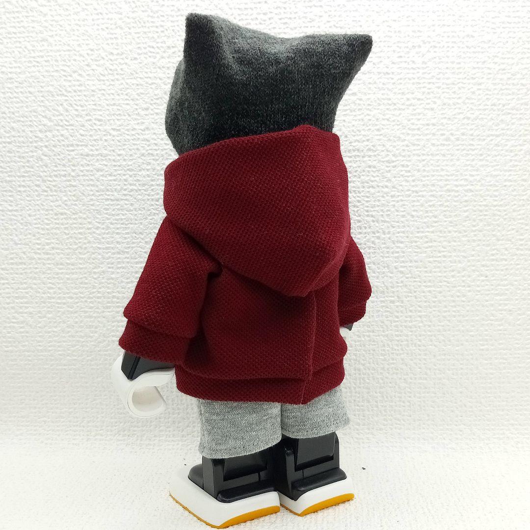 マルコ様ご依頼分 ロボホン服 オレンジ、ボルドー ポケット付パーカー 2セット